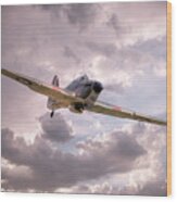 Hawker Hurricane Wood Print