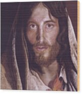 Heart Of Jesus Pastel By Miriam Kilmer Wood Print