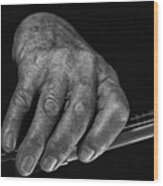 Heifetz Right Hand Wood Print