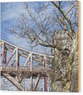 Hell Gate Tower Wood Print