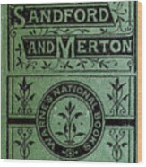 History Of Sandford And Merton M3 Wood Print