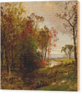 Hudson Valley Landscape Wood Print