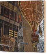 Hudson Yards Shops Christmas V Wood Print