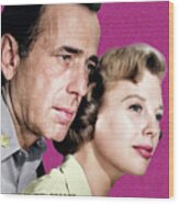 Humphrey Bogart And June Allyson Wood Print