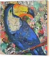 I Can, You Can, Toucan Wood Print