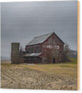 Indiana Barn #101 Wood Print