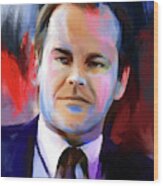 Jack Nicholson Painting Wood Print