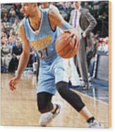 Jamal Murray Wood Print