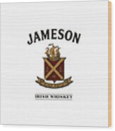 Jameson Irish Whiskey Wood Print