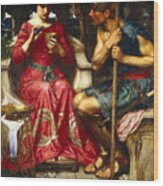 Jason And Medea Wood Print