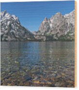 Jenny Lake Wood Print