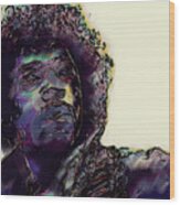 Jimi Hendrix Wood Print