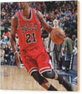 Jimmy Butler Wood Print