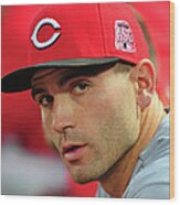 Joey Votto Wood Print