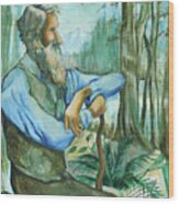 John Muir Wood Print