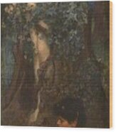 John William Waterhouse - Hamadryad Wood Print