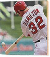 Josh Hamilton Wood Print