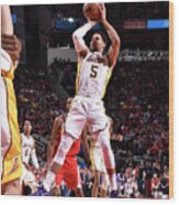 Josh Hart Wood Print