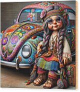 Journey Of The Bohemian Gnome Wood Print