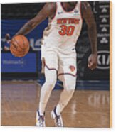 Julius Randle Wood Print