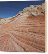 Kanab Utah White Pocket Unreal Landscape Wood Print