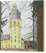 Karlsruhe Palace Wood Print