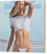 Kate Bock Swimsuit 2020 Sports Illustrated Cover Wood Print
