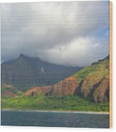 Kauai, Hawaii Napali Coast Wood Print