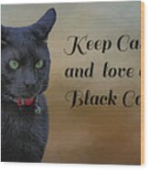 Keep Calm Wood Print