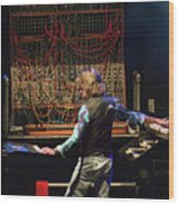 Keith Emerson And The Moog Synth Wood Print