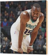 Kemba Walker Wood Print