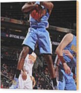 Kenneth Faried Wood Print