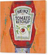 Ketchup - Heinz Wood Print