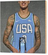 Kyle Kuzma Wood Print