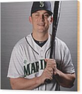 Kyle Seager Wood Print