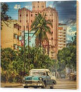 La Colonial Tower, Havana, Cuba Wood Print