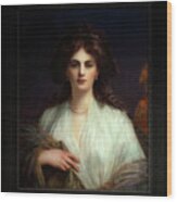 Lady Beatrice Butler By Ellis William Roberts Old Masters Classical Art Reproduction Wood Print