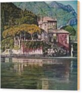 Lake Como, Italy Wood Print