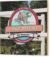 Lake Myers Rv Resort Wood Print