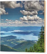 Lake Pend Oreille Wood Print