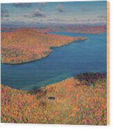 Lake Seymour Vermont Wood Print