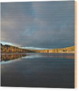 Lake Syvajarvi, In Hyrynsalmi, Finland Wood Print