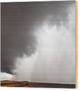 Last Storm Chase Of 2023 040 Wood Print