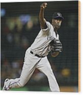 Latroy Hawkins Wood Print