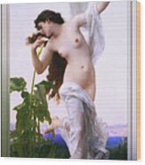 L'aurore By William-adolphe Bouguereau Wood Print