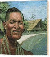 Leaders Of Micronesia - Andrew Roboman Wood Print