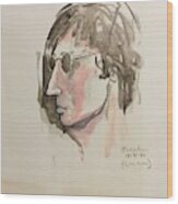 Lennon 12-8-80 Wood Print