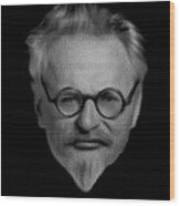 Leon Trotsky Wood Print