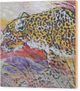 Leopard's Gaze Wood Print