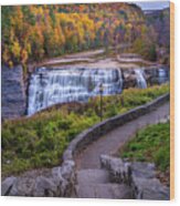 Letchworth State Park Wood Print